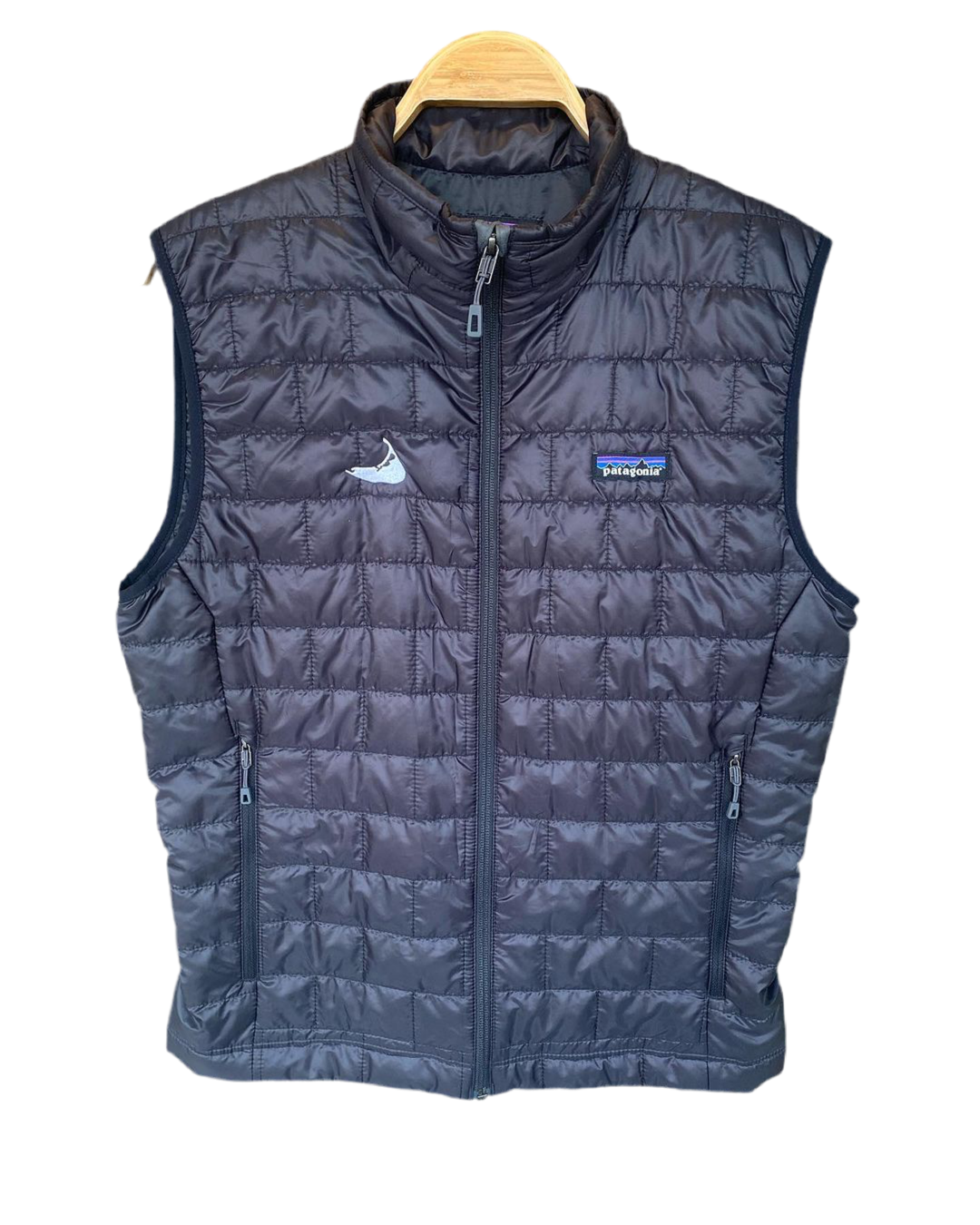 Men's Patagonia Nano Puff® Vest featuring Nantucket Yellow Dog Nantucket