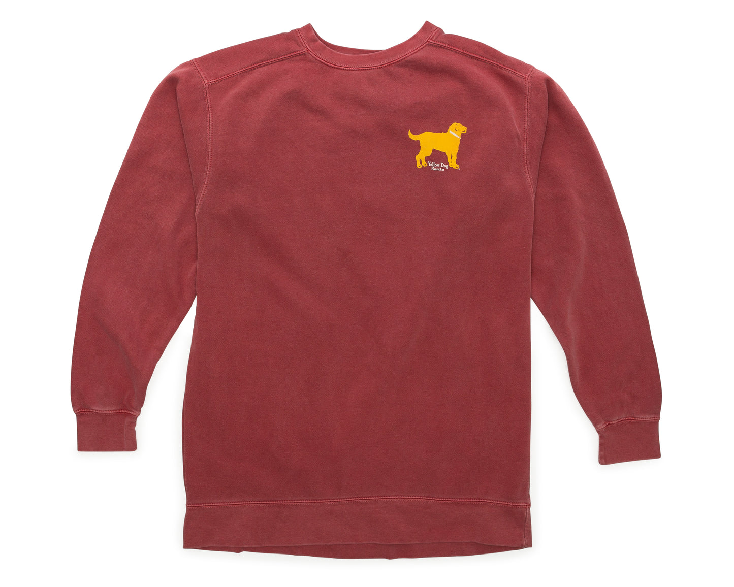 Yellow Dog Nantucket Collegiate Sweatshirt Nantucket Red