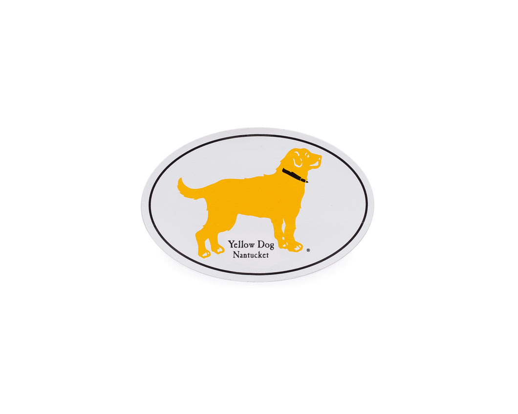 Yellow Dog® Nantucket Sticker