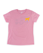 Women's Short Sleeve t-shirt Yellow Dog Collection: Defender 110